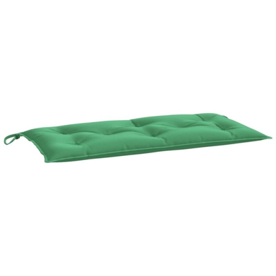 Cuscino per Panca da Giardino Verde 100x50x7 cm in Tessuto - Verde - Vidaxl