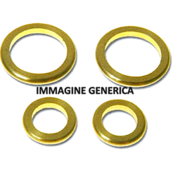 20 RONDELLE ALZAPORTE IN OTTONE LUCINO, 8MM - Oreca en oferta