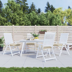 Cuscini per Sedie 4 pz Beige 40x40x7 cm in Tessuto - Beige - Vidaxl precio