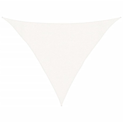 Vela Parasole 160 g/m² Bianca 3x3x4,2 m in HDPE - Bianco - Vidaxl en oferta