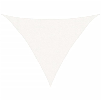 Vela Parasole 160 g/m² Bianca 3x3x4,2 m in HDPE - Bianco - Vidaxl