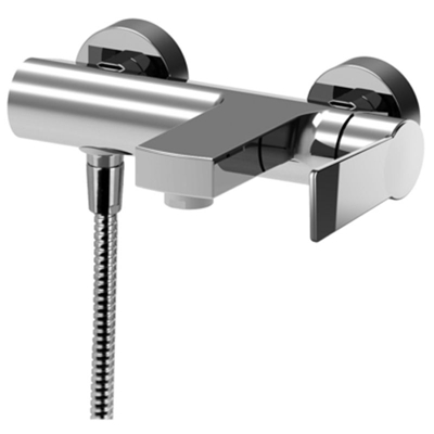 Miscelatore vasca-doccia 2 uscite Tango con deviatore e senza set doccia - Paffoni