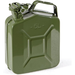 Verdelook - Tanica Benzina 5 Lt in Metallo per Trasporto Carburanti Omologata Norma UN precio