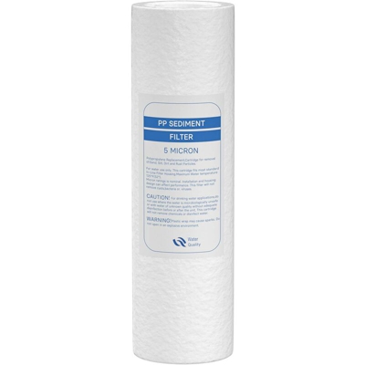 Naturewater Filtro a sedimenti PP 10" - 254 mm 5 µ Osmosi inversa Filtro dell'acqua