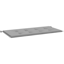 Cuscino per Panca da Giardino Grigio 120x50x4 cm - Grigio - Vidaxl en oferta