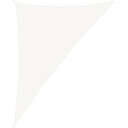 vidaXL Vela Parasole 160 g/m² Bianca 4x5x6,8 m in HDPE - Bianco precio