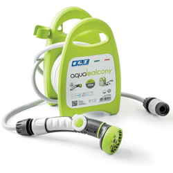 Tubo da Giardino Pompa Acqua 10mt con Avvolgitubo a Parete Pistola 8 Getti Verde precio