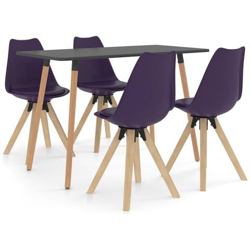 Set Da Pranzo 5 Pz Viola precio
