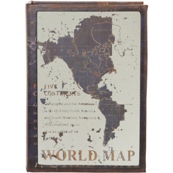 Altri - Scatola a libro con decoro da 30X21X7 cm multicolore en oferta