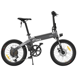 Xiaomi Himo C20 Bicicletta Elettrica Pieghevole Per Ciclomotore 250w Motore 25 Km / H Pompa Di Donfiaggio Nascosta Azionamento A Velocità Variabile -grigio en oferta