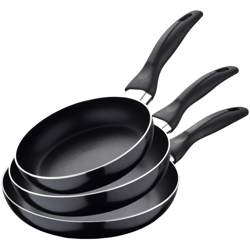 Black Set di 3 padelle (16,20,24 cm) in Alluminio pressato, Adatte per induzione, Blu Navy Nero, Multicolore - San Ignacio características