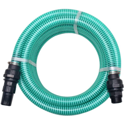 vidaXL Tubo di Aspirazione con Connettori 4 m 22 mm Verde - Verde en oferta