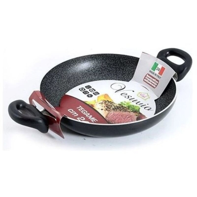 Tegame antiaderente Vesuvio con 2 manici Diametro 24 cm