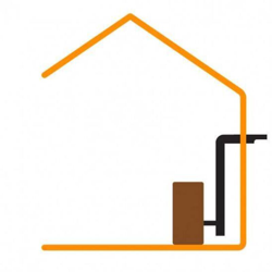 Kit tubi per stufa a pellet in acciaio nero diametro 80 mm con guarnizioni en oferta