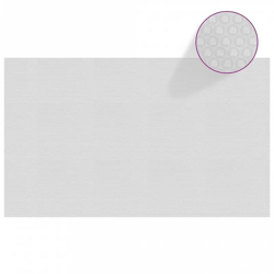 vidaXL Pellicola Galleggiante Solare PE Piscina 500x300 cm Grigia - Grigio características