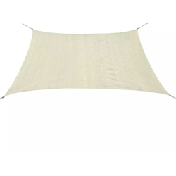 Vela Parasole in HDPE Quadrata 2x2 m Crema precio