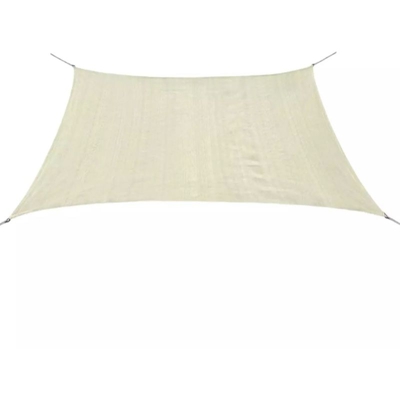 Vela Parasole in HDPE Quadrata 2x2 m Crema