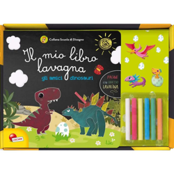 Lgvshopping - Il Mio Primo Libro Lavagna Lisciani Giochi Scuola di Disegno Gli Amici Dinosauri precio