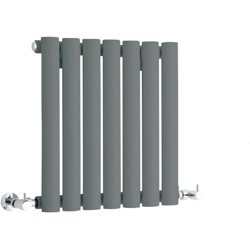 Hudson Reed Revive Radiatore Termoarredo di Design Orizzontale Moderno - Termosifone Con Finitura Antracite - 284W - 400 x 413mm - Riscaldamento ad en oferta