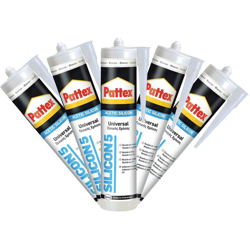 Silicone universale bianco 5 pezzi - Pattex características