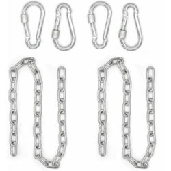 Amanka - 2x 230kg Catena per Sedia Appesa 100cm Sospensione 4 Moschettoni per Amaca precio