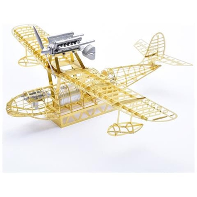 1/48 Modello Di Puzzle Di Aeroplano In Metallo 3d Kit Di Artigianato Statico Fatto A Mano Figure Di Giocattoli Per Bambini Regalo Per Adulti | Kit Di Costruzione Di Modelli (oro)