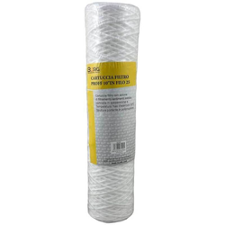 Ricambio filtro cartuccia acqua filo avvolto professionale 10' 25 micron precio