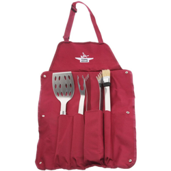 grembiule rosso con utensili - tablier ustensiles - forge adour en oferta