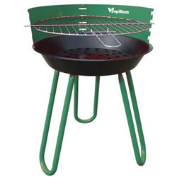 Barbecue A Carbone Tondo Con Griglia Regolabile D 41X51 H Cocinero (24445/1) características