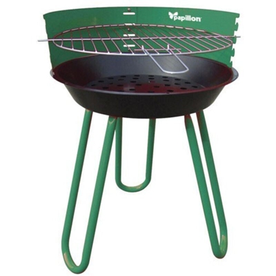 Barbecue A Carbone Tondo Con Griglia Regolabile D 41X51 H Cocinero (24445/1)