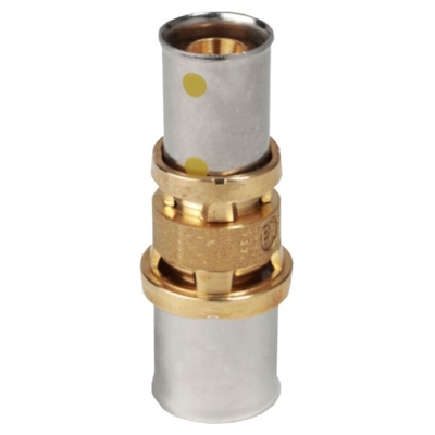 Raccordo diritto ridotto 32x3 x 26x3 per tubi multistrato RM103Y222 - Giacomini