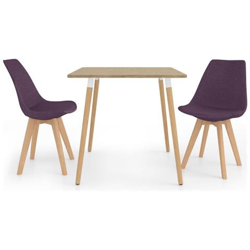 Set Da Pranzo 3 Pz Viola características