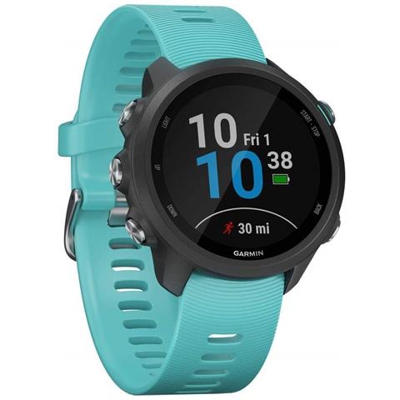 Smartwatch Forerunner 245 Music Impermeabile Display 1.2'' Bluetooth Wi-Fi con GPS Colore Acqua Marina