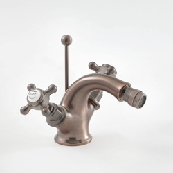 Hudson Reed Elizabeth Rubinetto Miscelatore Monoforo per Bidet con Design a Croce - Colore Bronzo Brunito - 114 x Ø60 x 125mm características