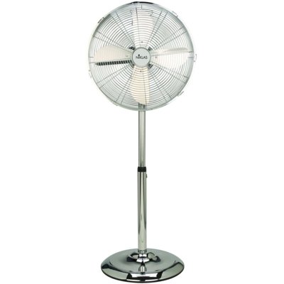 Ventilatore Newage ACCIAIO CON PIANTANA - Potenza 50 Watt - altezza 130 cm. - Niklas
