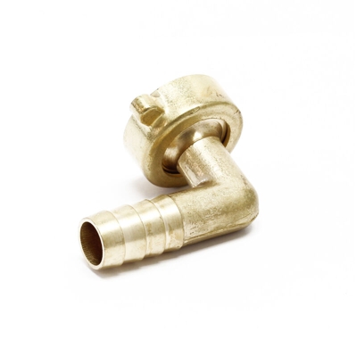 Raccordo a gomito 2/3 24,66mm (3/4") Filettatura interna Dado per raccordi su ugello 13mm (1/2")