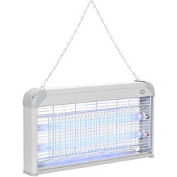 Lampada Antizanzare 30W, 48.5x8.5x26.5cm - Outsunny en oferta
