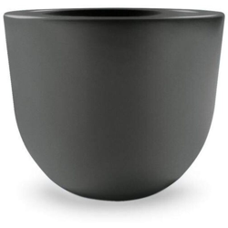 Vaso rotondo in resina 'Eggy' 35 cm. Bronzo en oferta