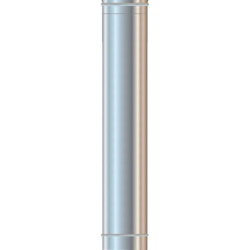 Canna Fumaria Monoparete Acciaio Inox ART.3304025204040 características