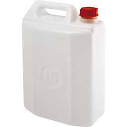 Tanica in PEHD per trasporto liquidi 15 litri - Bianco Neutro - Mobil Plastic precio