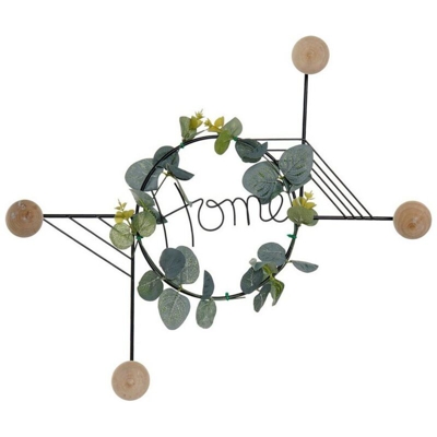 Appendiabiti da parete DKD Home Decor Metallo (43 x 4.5 x 36 cm)