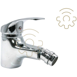 Easily miscelatore Napoli rubinetto per bidet monocomando cromato con accessori per il montaggio en oferta