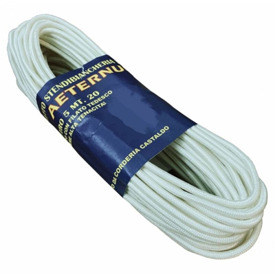 Cavetto Stendibiancheria Trecciato Mt.20