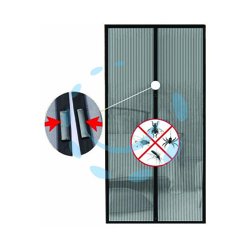 TENDA MAGNETICA IN POLIESTERE - cm.130x230 grigia FER-378260 precio