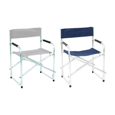 Sedia Regista - Cm. 47x55xh. 78 - Tessuto Blu