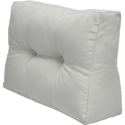 Beautissu Cuscino Laterale per Divano di Pallet Eco Elements - per divani con bancali di Legno Grigio chiaro, 60x40x20 cm precio