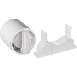 N40819 Sportello di protezione Adatto al diametro del tubo: 10 cm Bianco - Wallair características