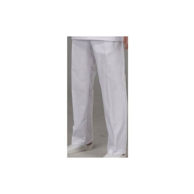 Vesin - PANTALONE IN GOMMA CON ZIP BIANCO PSU92- 2