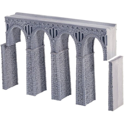 NOCH 58660 H0 Viadotto in pietra 1 binario Universale (L x L x A) 370 x 44 x 245 mm