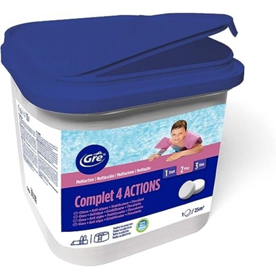 Pastiglie piscina con liner Complet 4 in 1 - 5kg